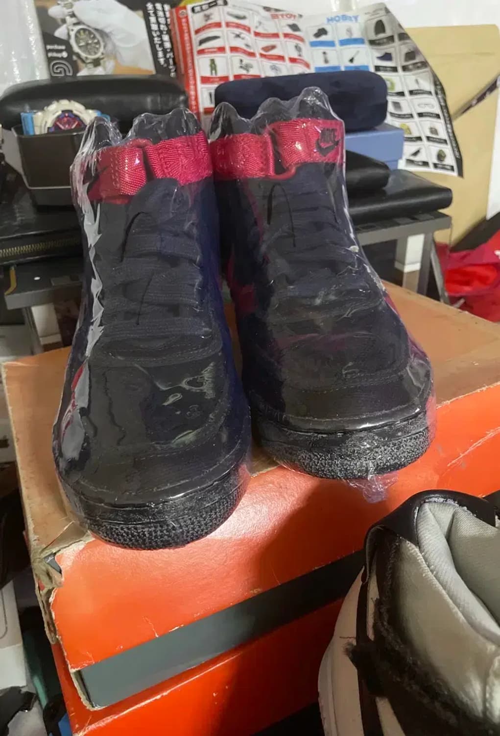 나이키 에어포스1 하이 캔바스 미사용 상품이미지4