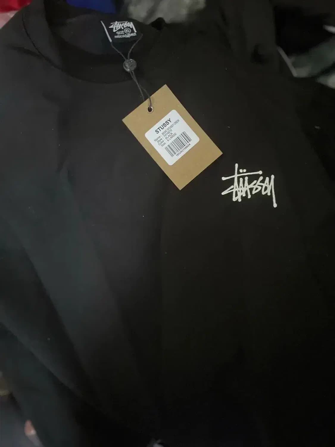 스투시 맨투맨 신품 XL 상품이미지1