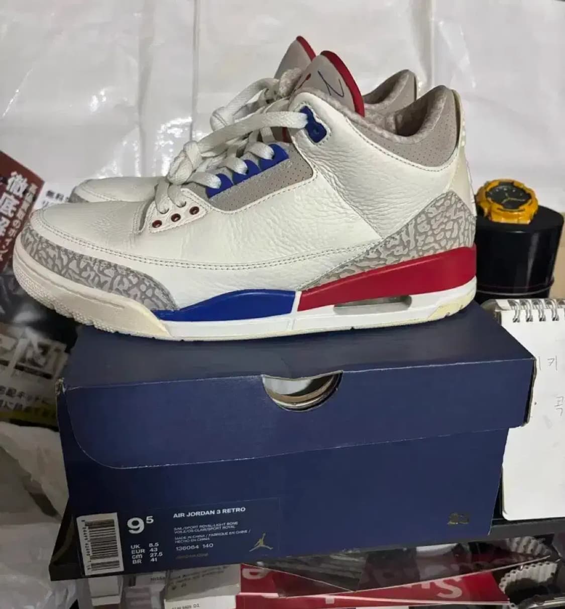 나이키 에어조던 3 레트로 체리티게임 인터네셔널 2018 상품이미지2