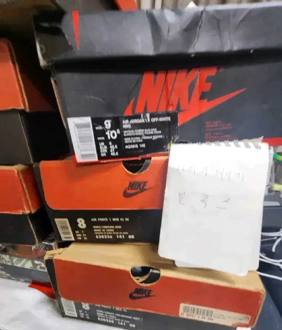 나이키 에어포스1 연두뽈록이 신품 상품이미지3