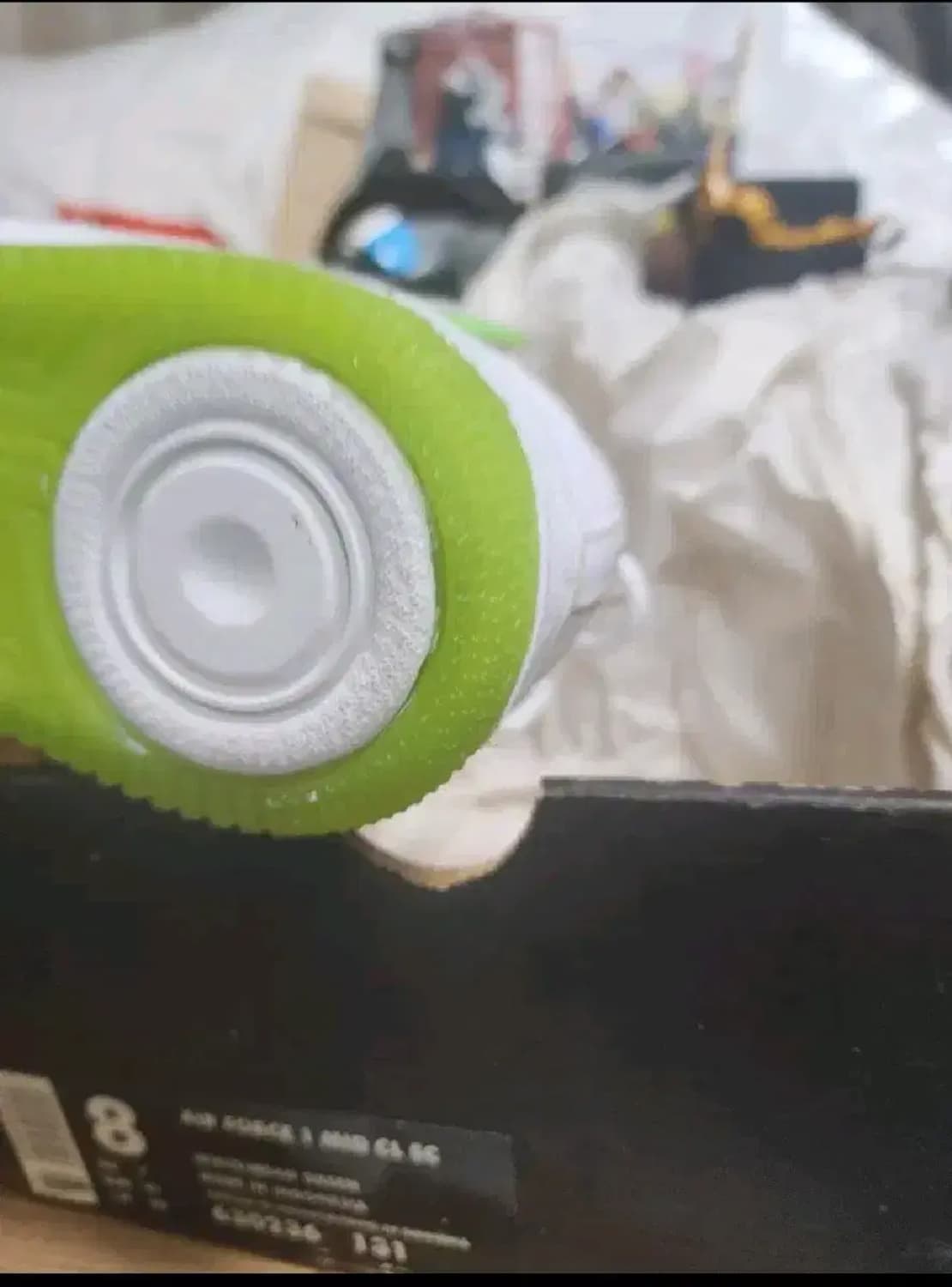 나이키 에어포스1 연두뽈록이 신품 상품이미지9