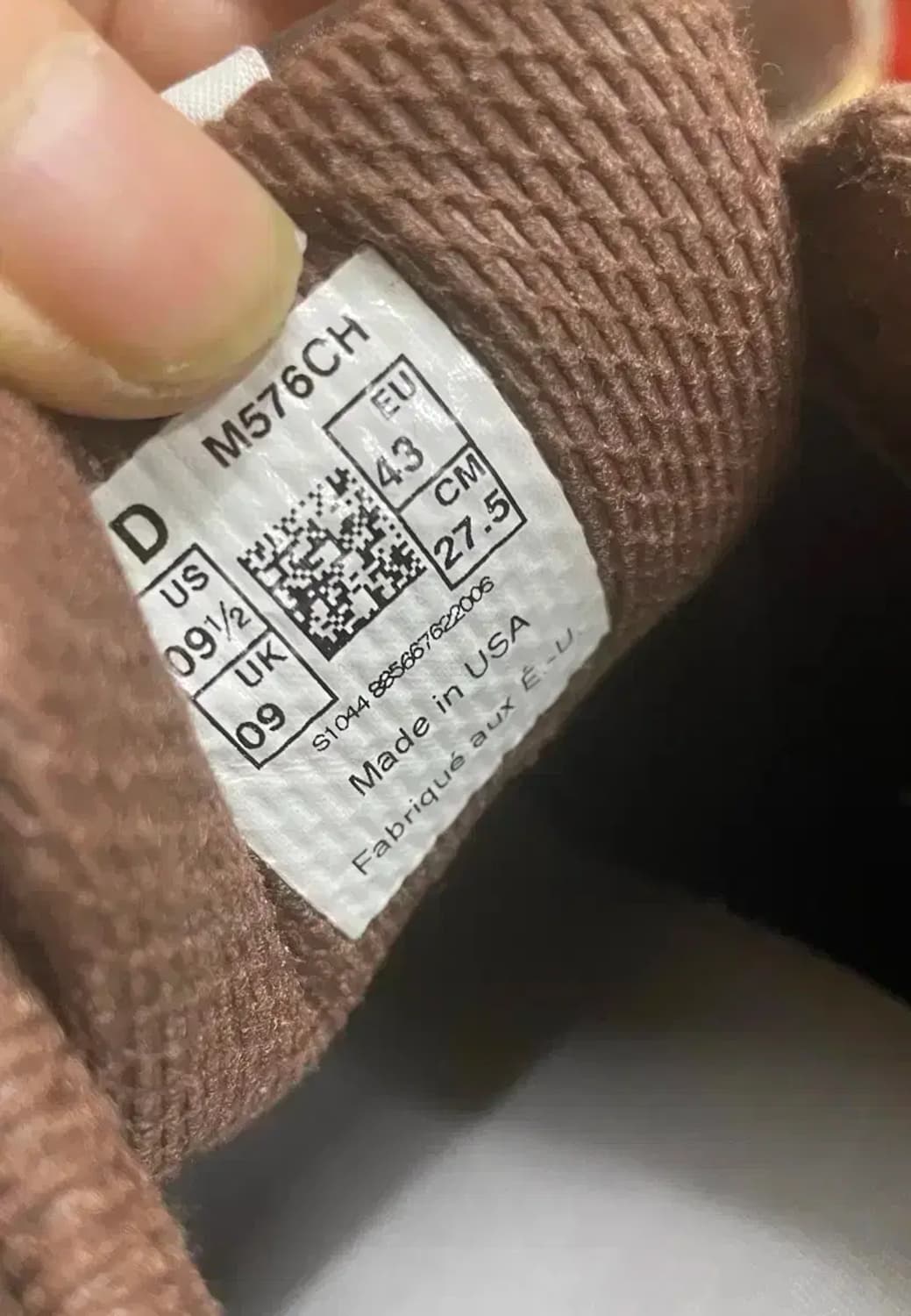 뉴발란스 576 USA 초콜릿 275 상품이미지3