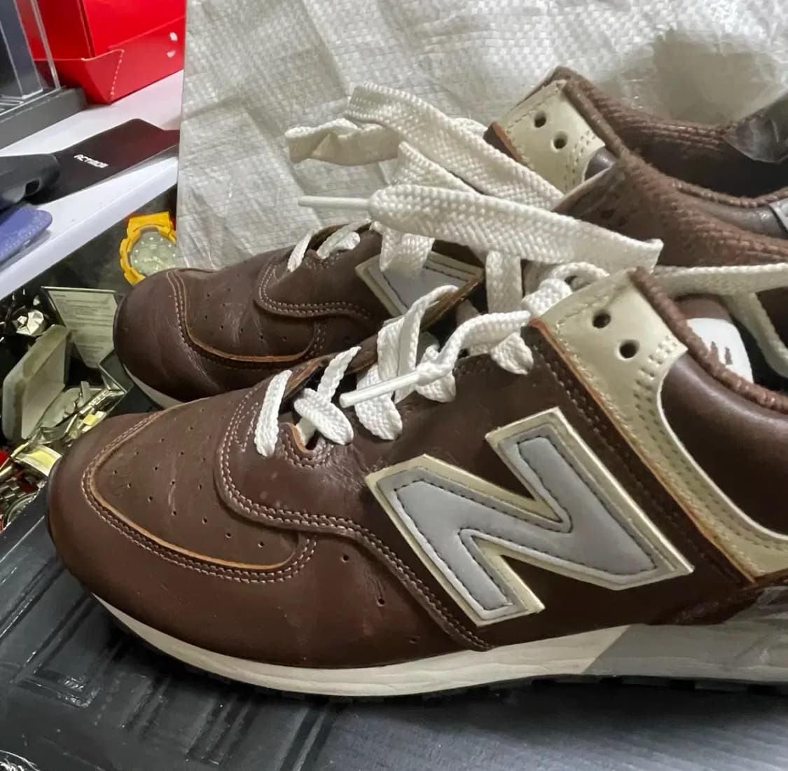 뉴발란스 576 USA 초콜릿 275 상품이미지7