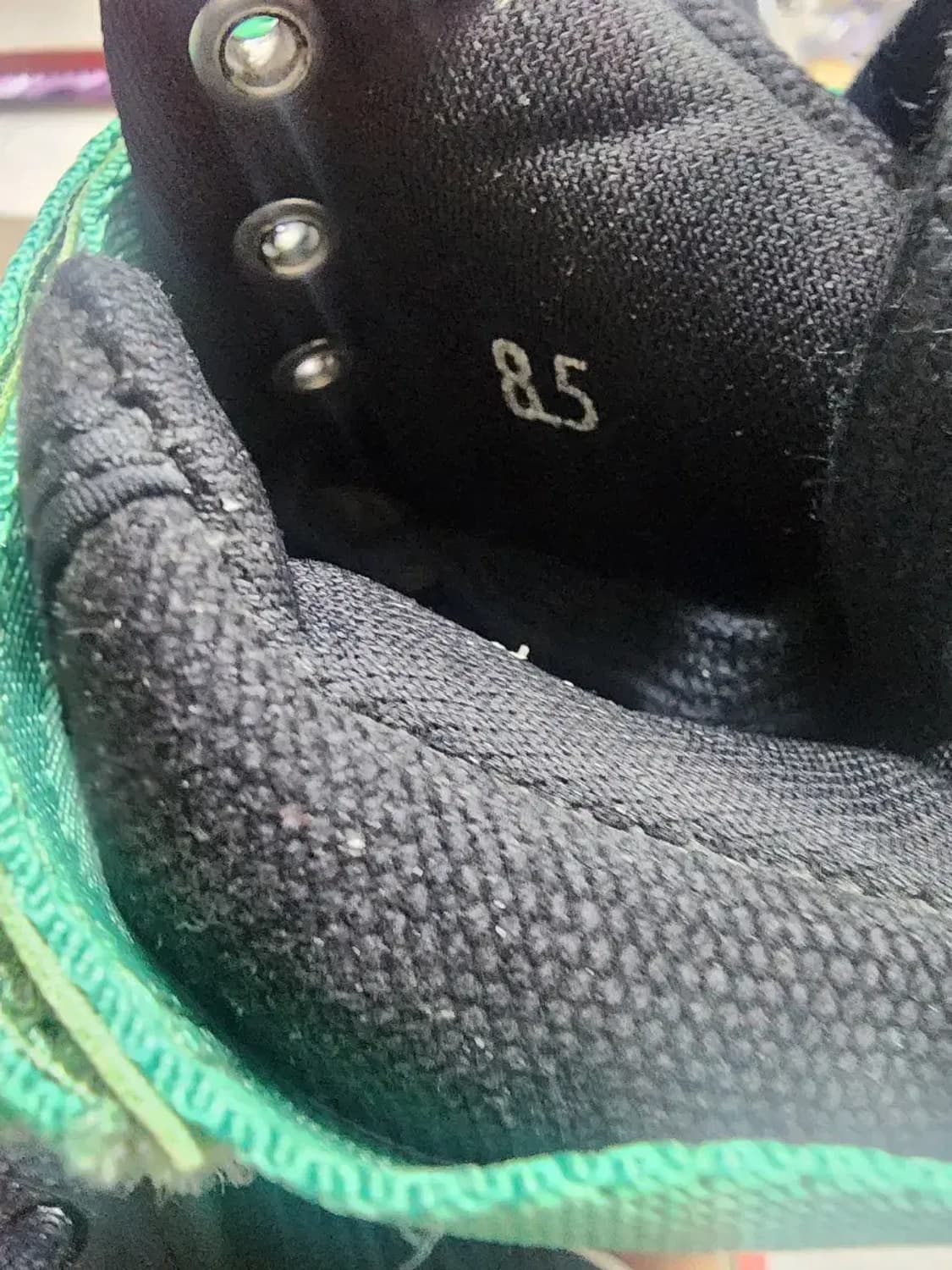 나이키 에어포스1 하이 cvs 검/초 신품 상품이미지6