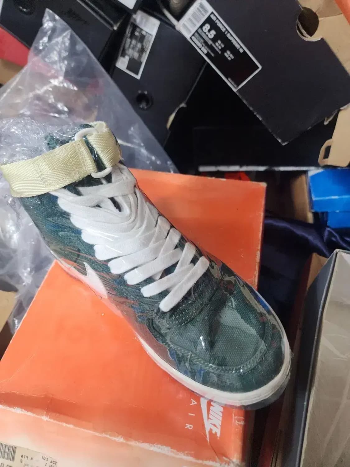 나이키 에어포스1  에버그린 하이 상품이미지1