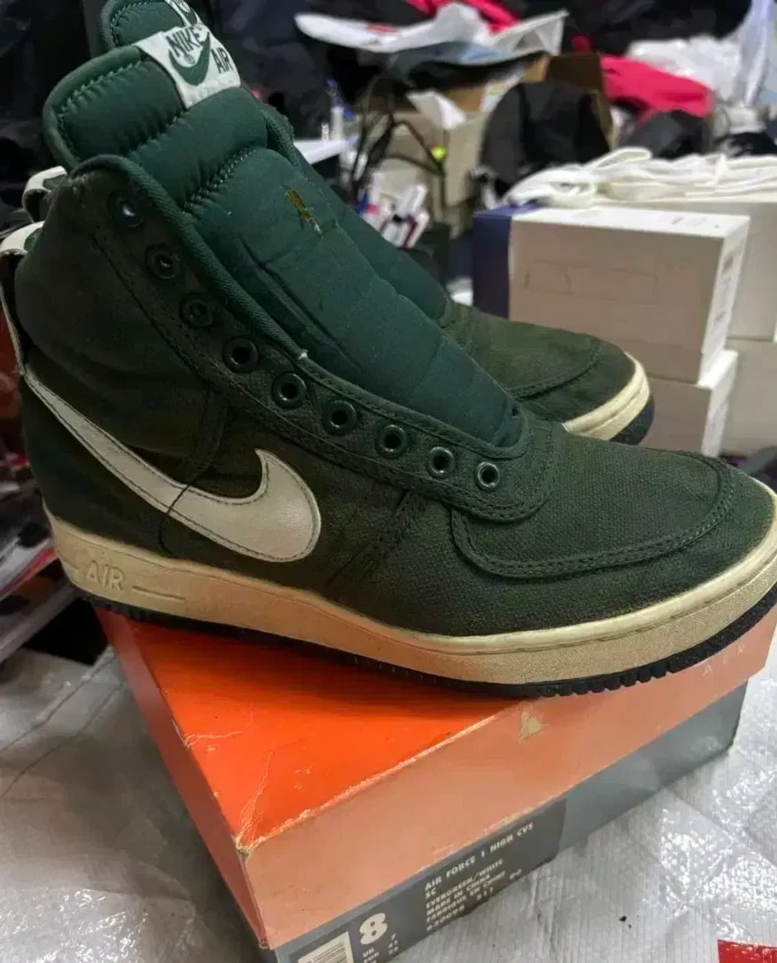 나이키 에어포스1 하이 CVS 에버그린 상품이미지1