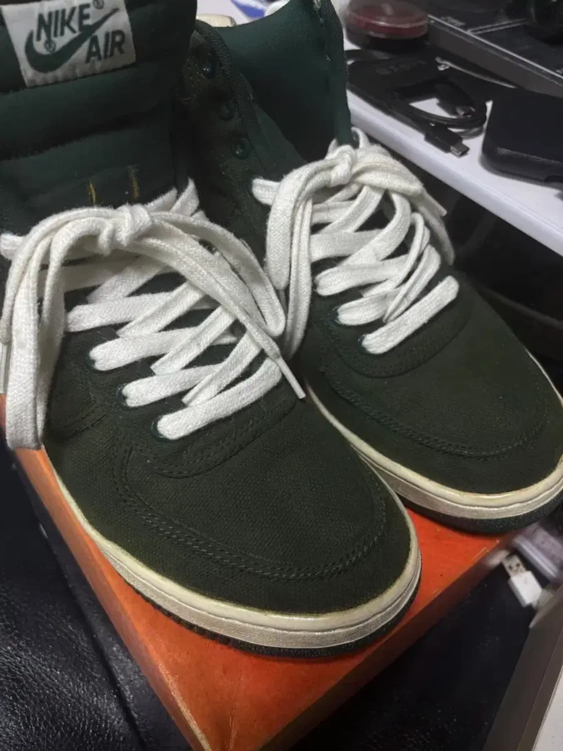 나이키 에어포스1 하이 CVS 에버그린 상품이미지2