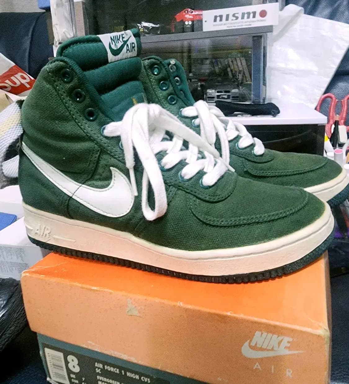 나이키 에어포스1 하이 CVS 에버그린 상품이미지8