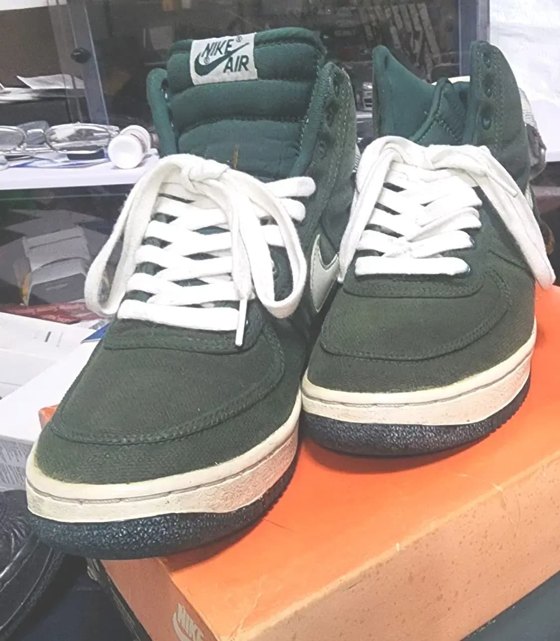 나이키 에어포스1 하이 CVS 에버그린 상품이미지9