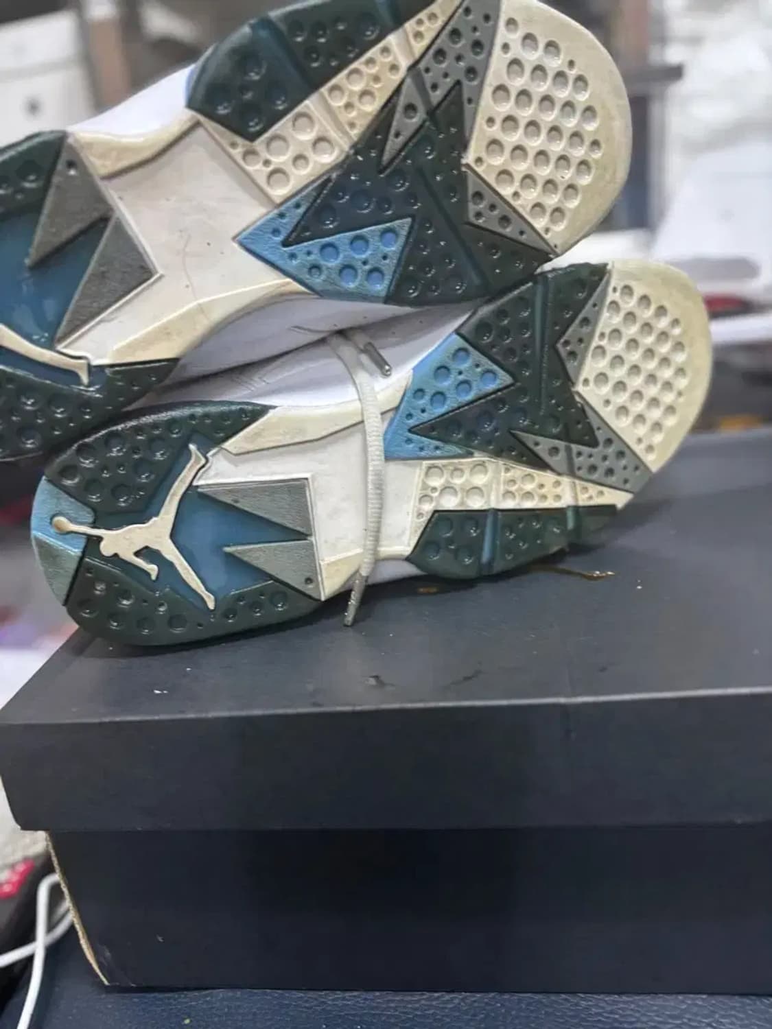 나이키 에어조던 7 레트로 2014 블루 상품이미지4