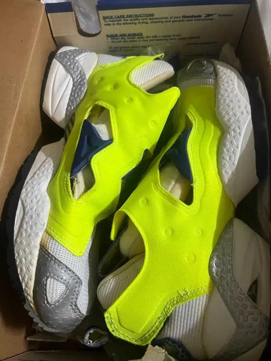 리복 인스타펌프 퓨리 잭키찬 사인 og 신품 상품이미지1