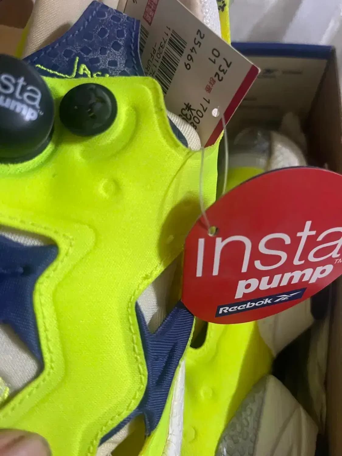 리복 인스타펌프 퓨리 잭키찬 사인 og 신품 상품이미지6