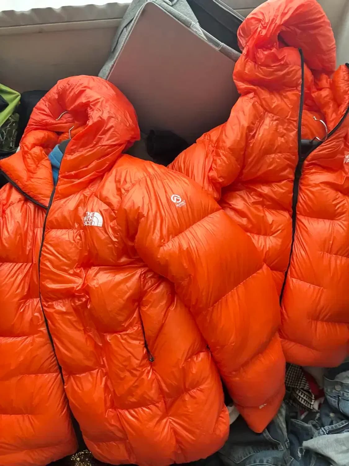 노스페이스 오렌지 써밋 다운 푸모리 XXL 상품이미지1
