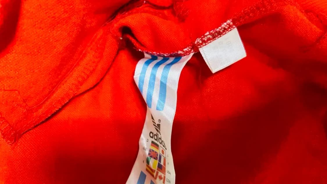 아디다스 빨간색 트랙탑 올드스쿨 체코슬로바키아 상품이미지4