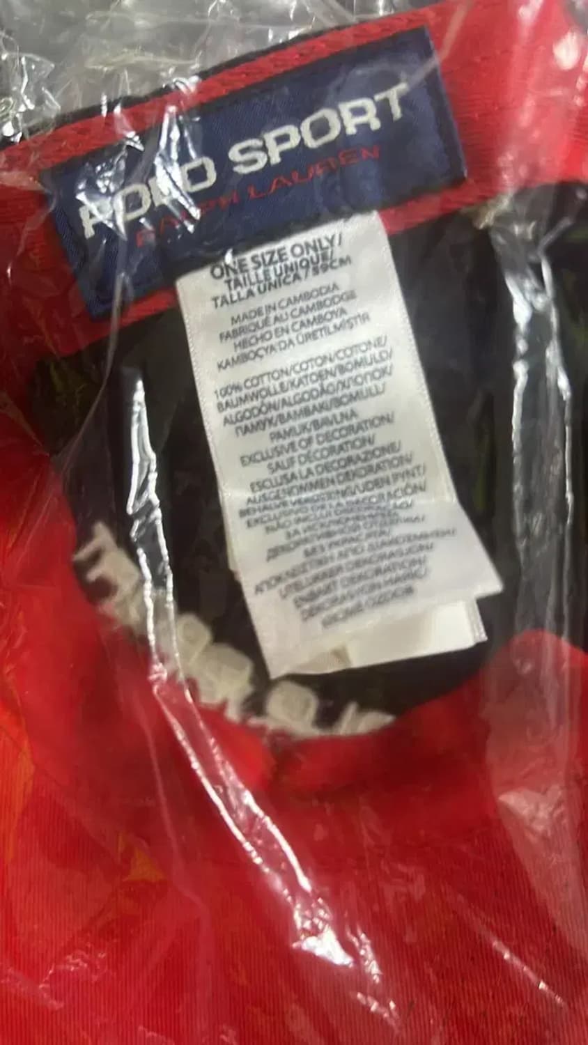 00년대 폴로 랄프로렌  스포츠 신품 캡 팝니다 상품이미지5