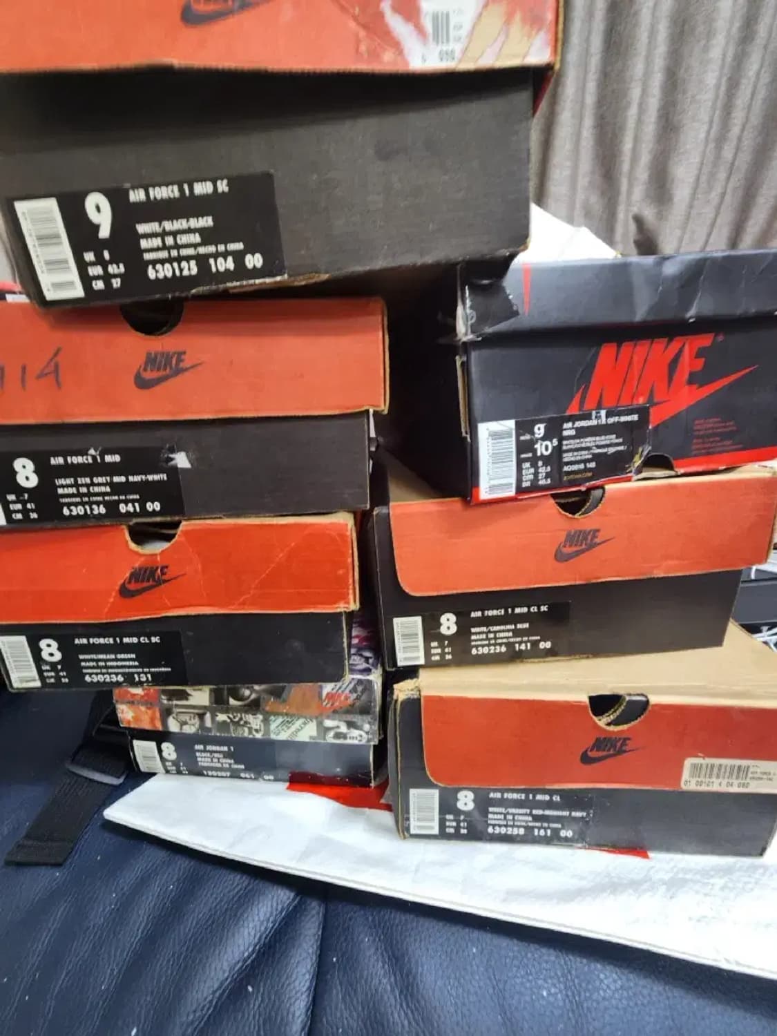 나이키 에어포스1 하늘완창 260 상품이미지5