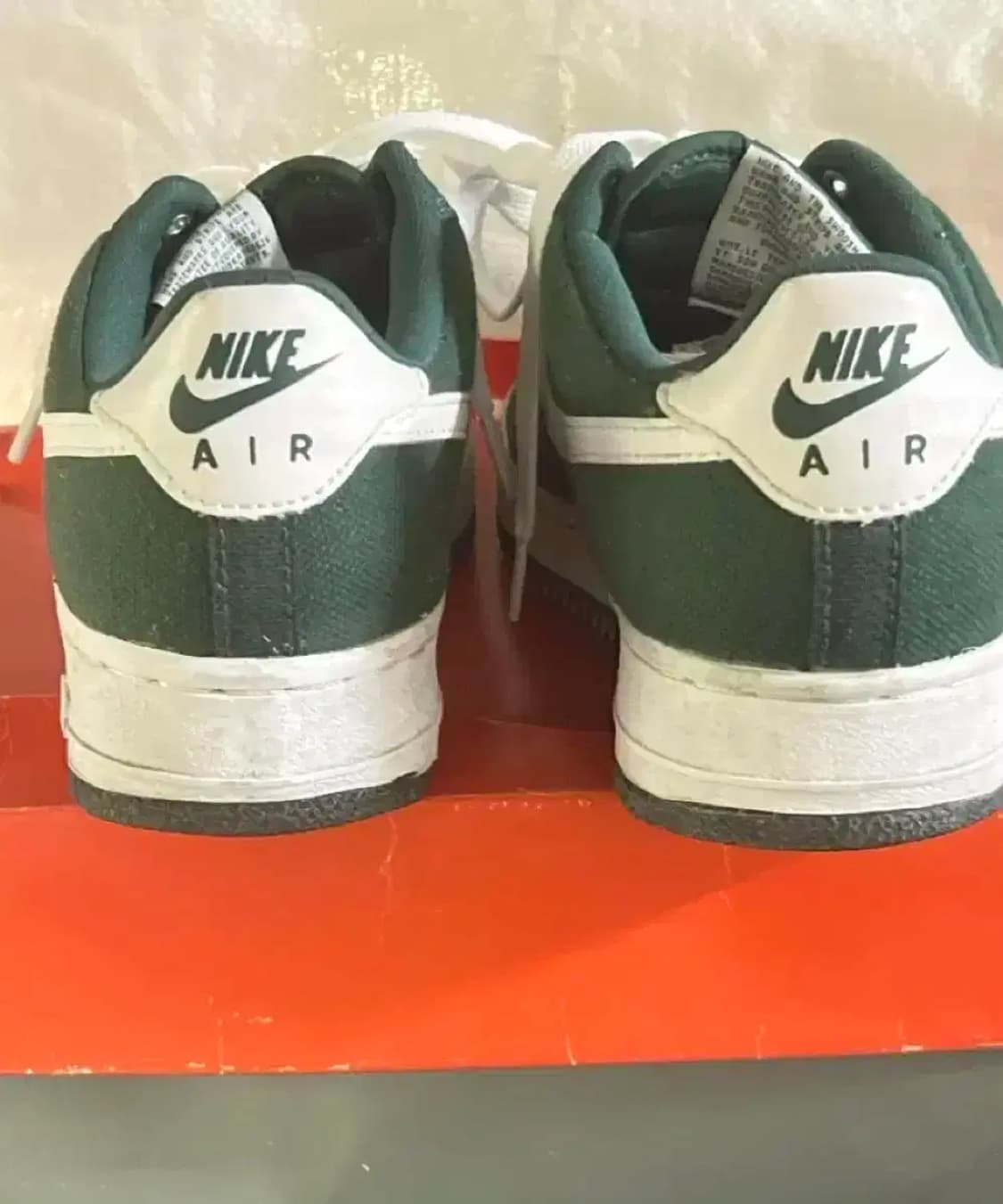 나이키 에어포스1  캔버스 로우 260 미품 상품이미지3