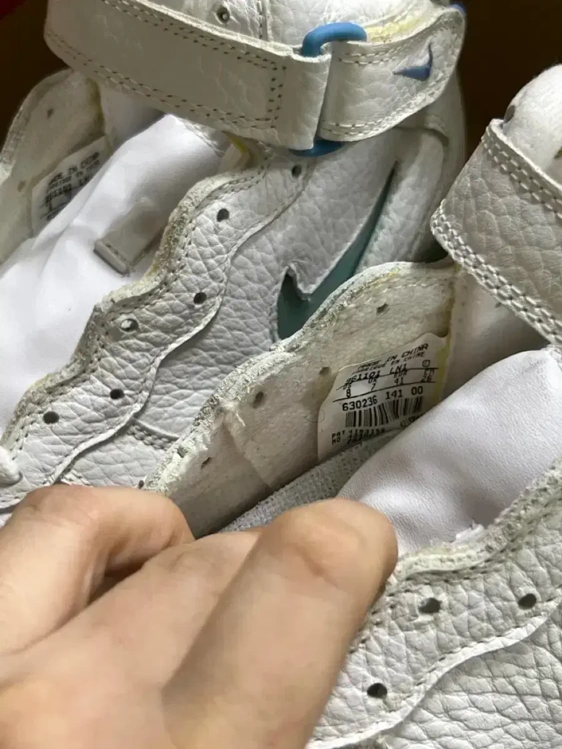 나이키 에어포스1 cl 96 하늘완창 신품 260 상품이미지7