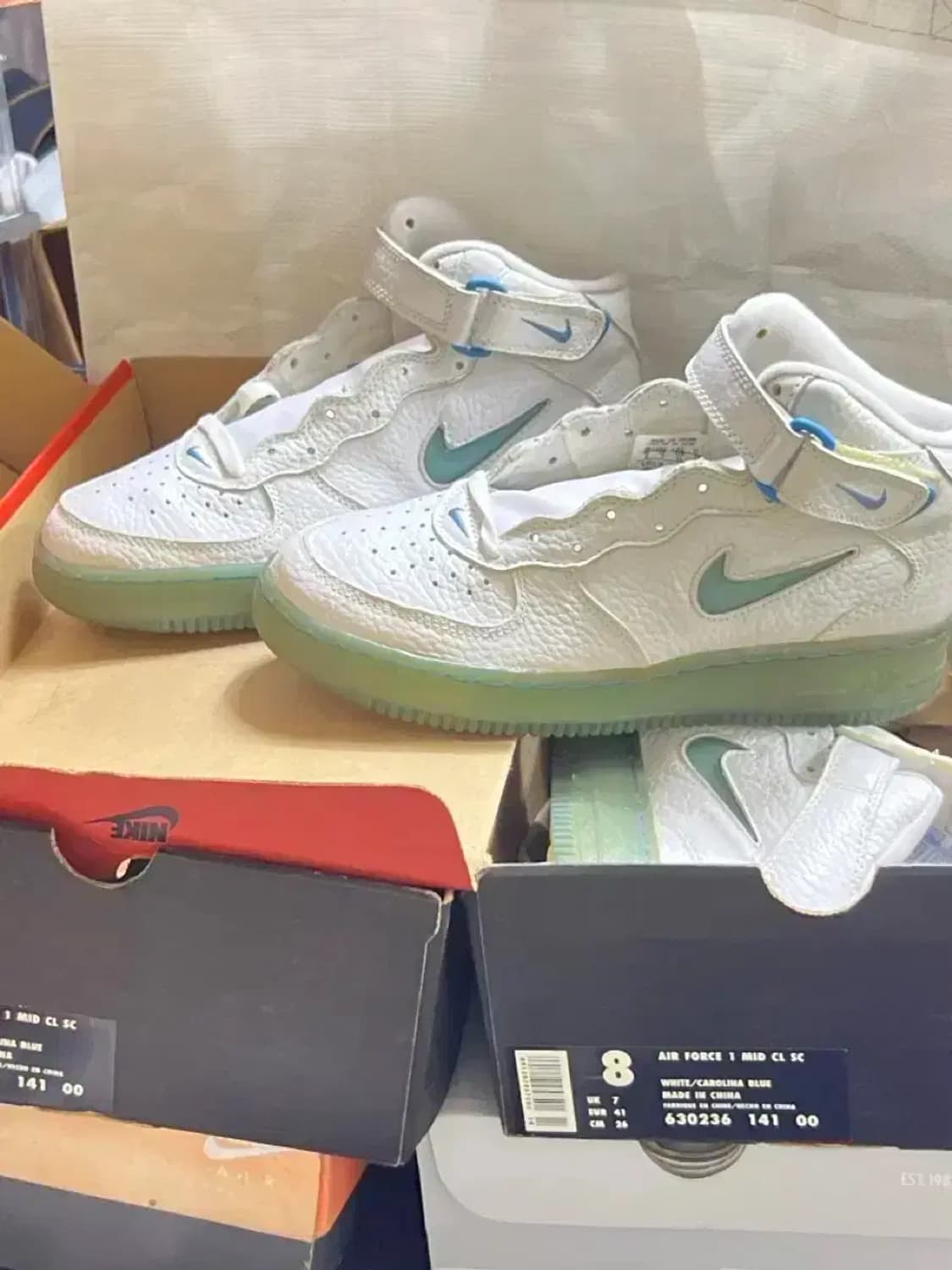 나이키 에어포스1 cl 96 하늘완창 신품 260 상품이미지8