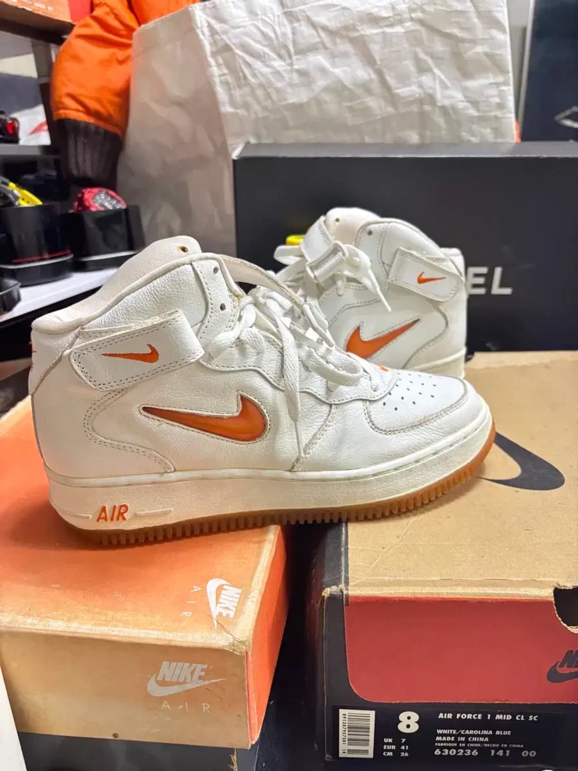 01년 나이키 에어포스1 미드 신품 상품이미지9