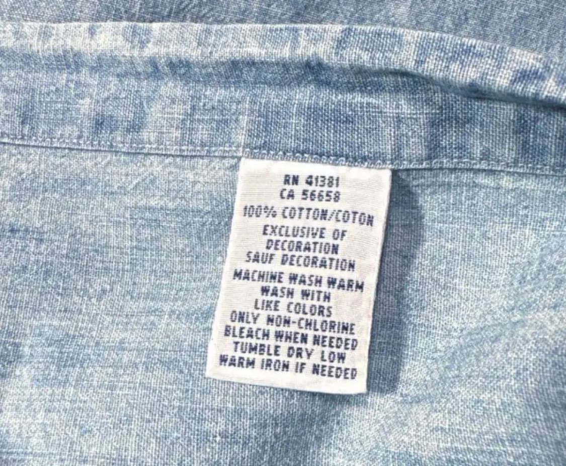 폴로 랄프로렌 데님 셔츠 XXL 상품이미지3