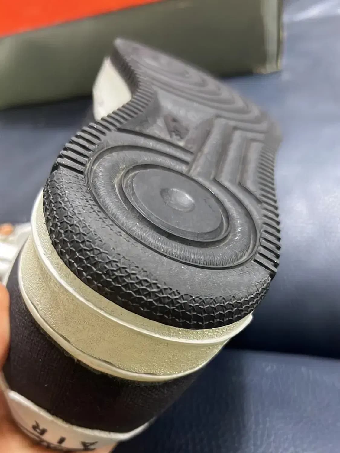 나이키 에어포스1 블랙 캔버스 2001년 상품이미지6