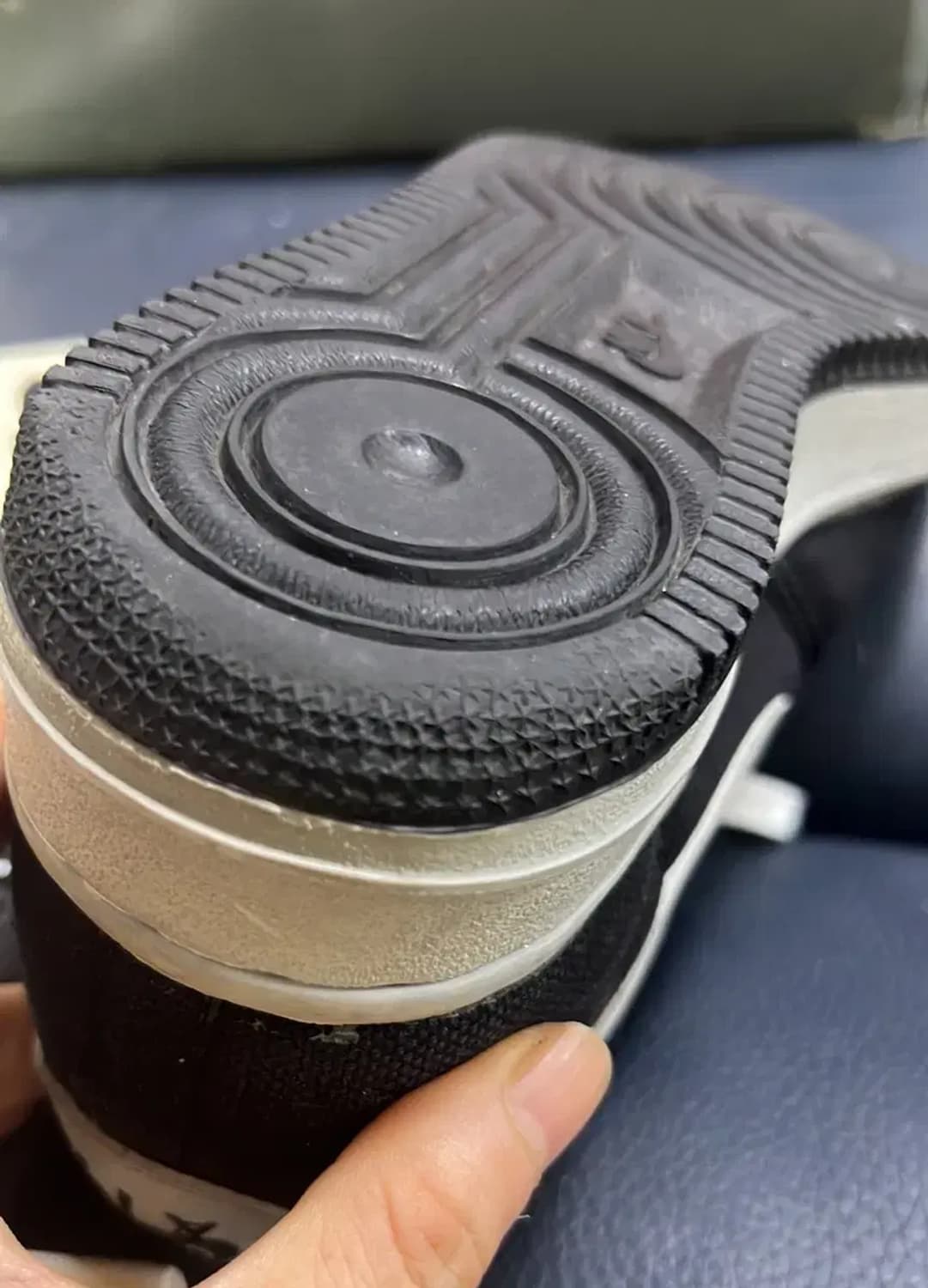 나이키 에어포스1 블랙 캔버스 2001년 상품이미지7