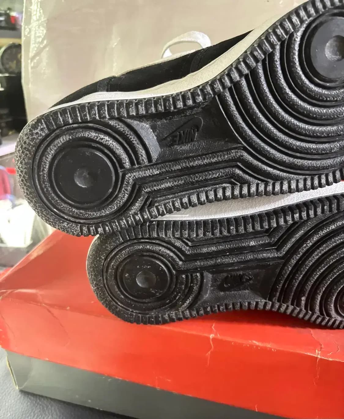 나이키 에어포스1 블랙/화이트 cvs 255 상품이미지7