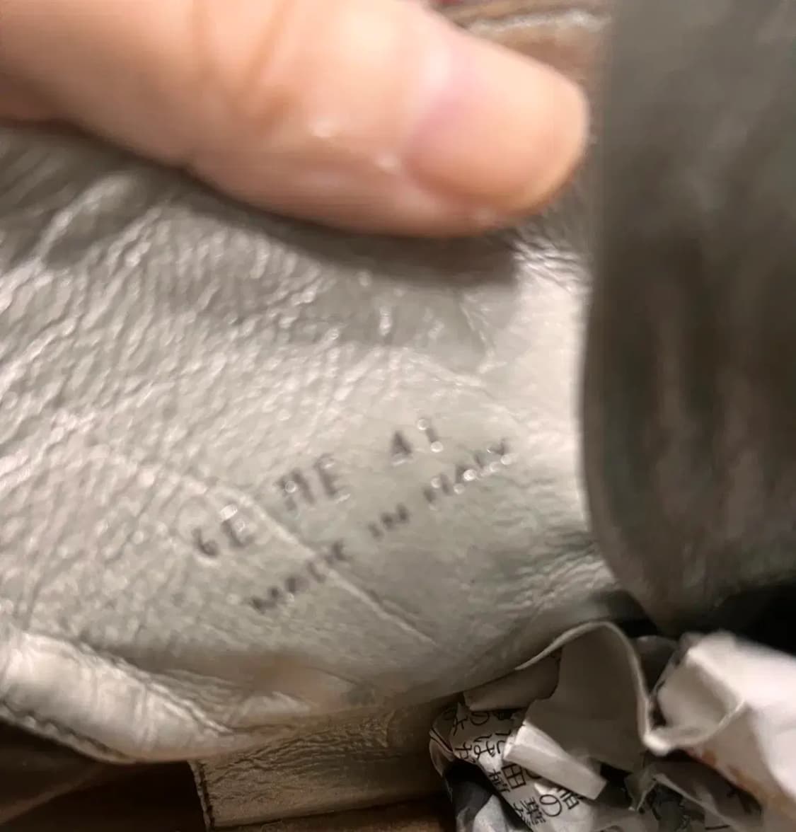 디올 옴므 실버 하이탑 에디슬리먼 41시이즈 상품이미지5