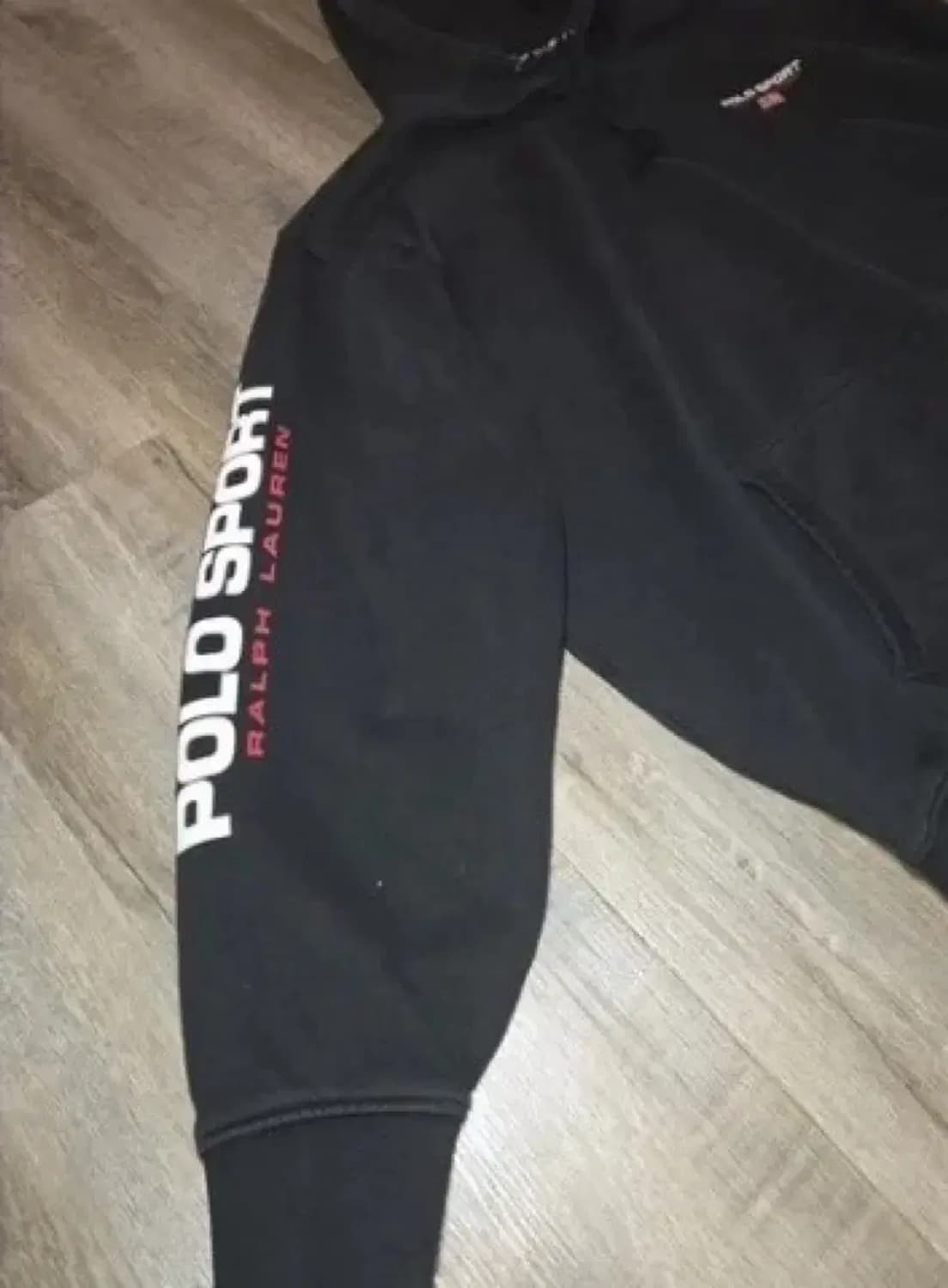 90s 폴로 스포츠 블랙 트레이닝 스웨터 조거팬츠 xxl 상품이미지4