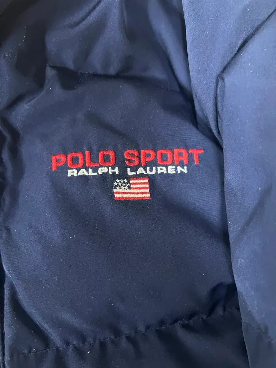 폴로 스포츠 네이비 패딩 점퍼 xxl 상품이미지9
