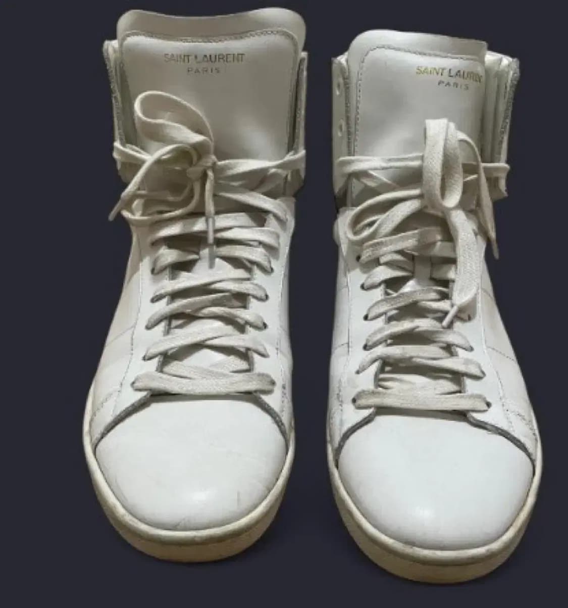 생로랑 화이트 클래식 램스 하이탑 42 상품이미지3