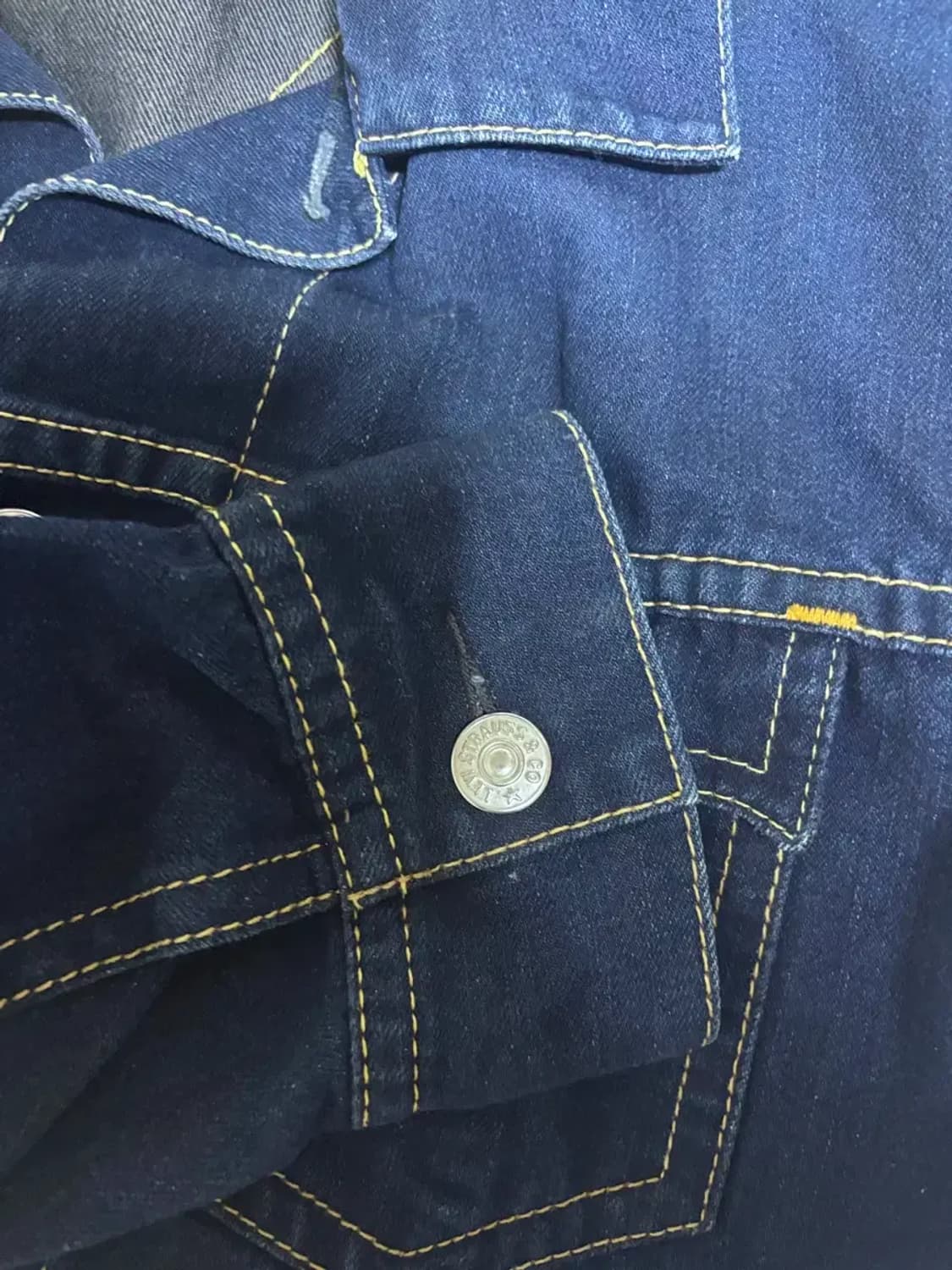 리바이스 TYPE 1 데님 자켓 L 상품이미지2