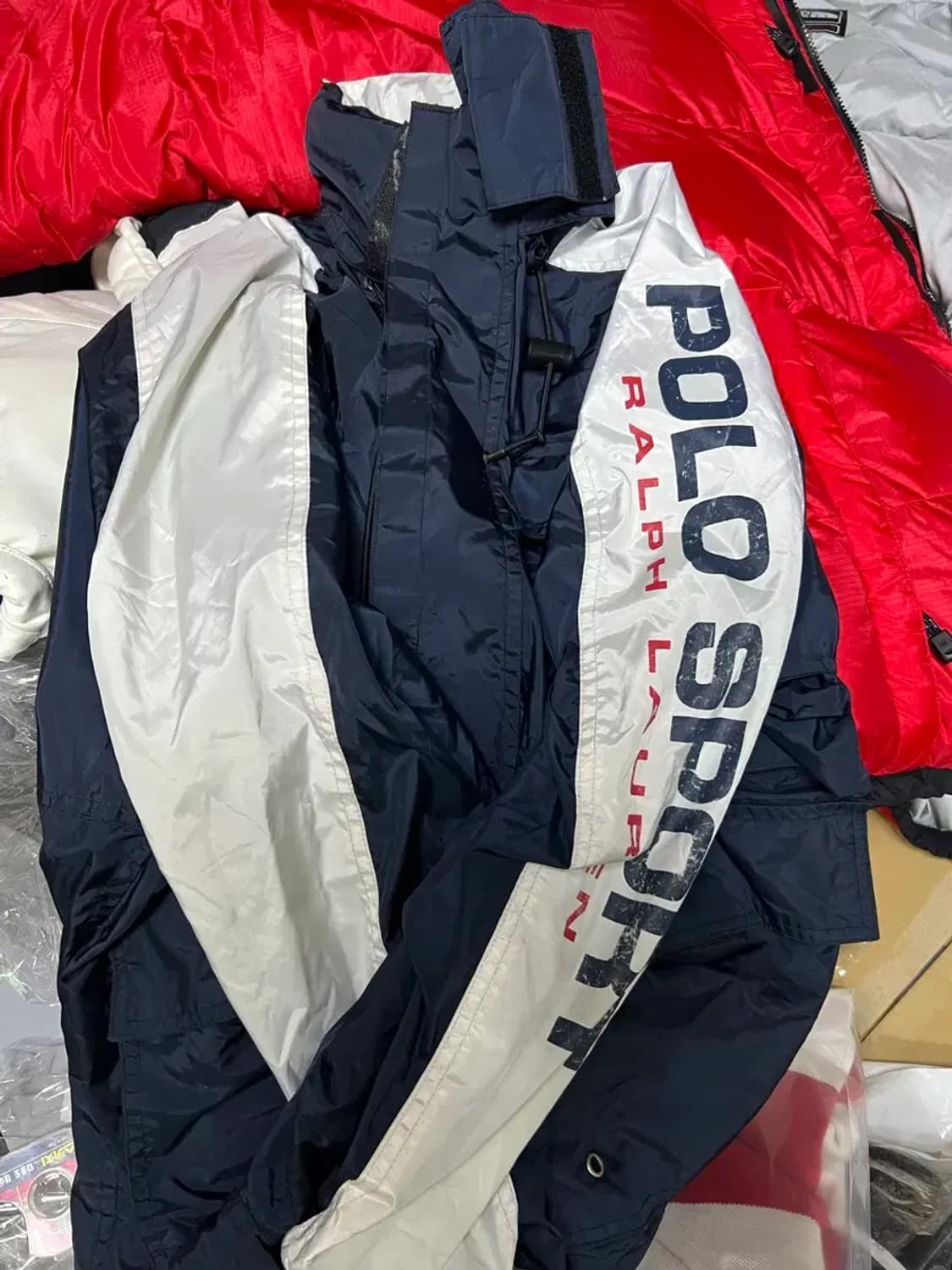 폴로 스포츠 바람막이 2웨이 트랙탑 자켓 상품이미지7