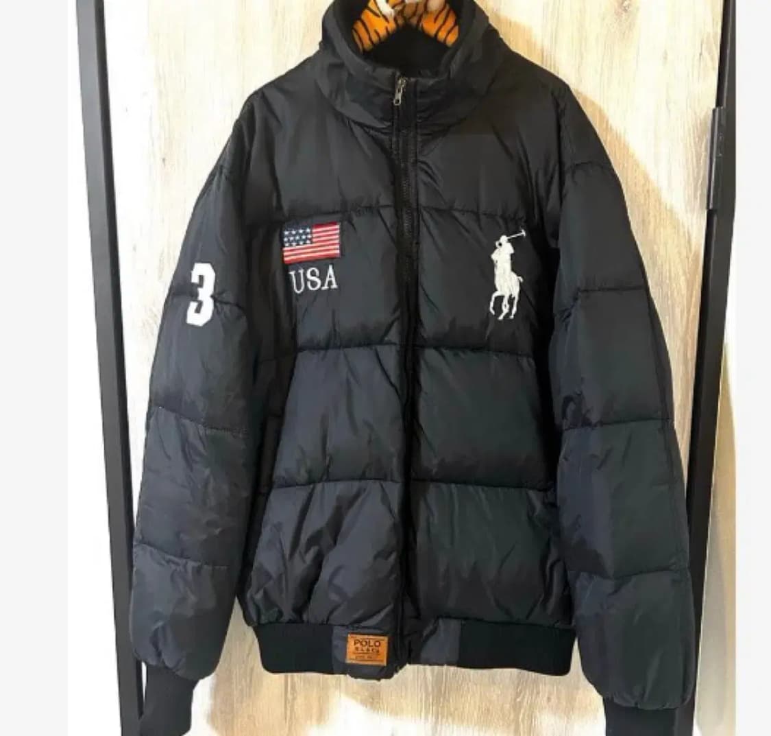 폴로  USA 빅포니 네이비 패딩 점퍼 xxl 상품이미지9