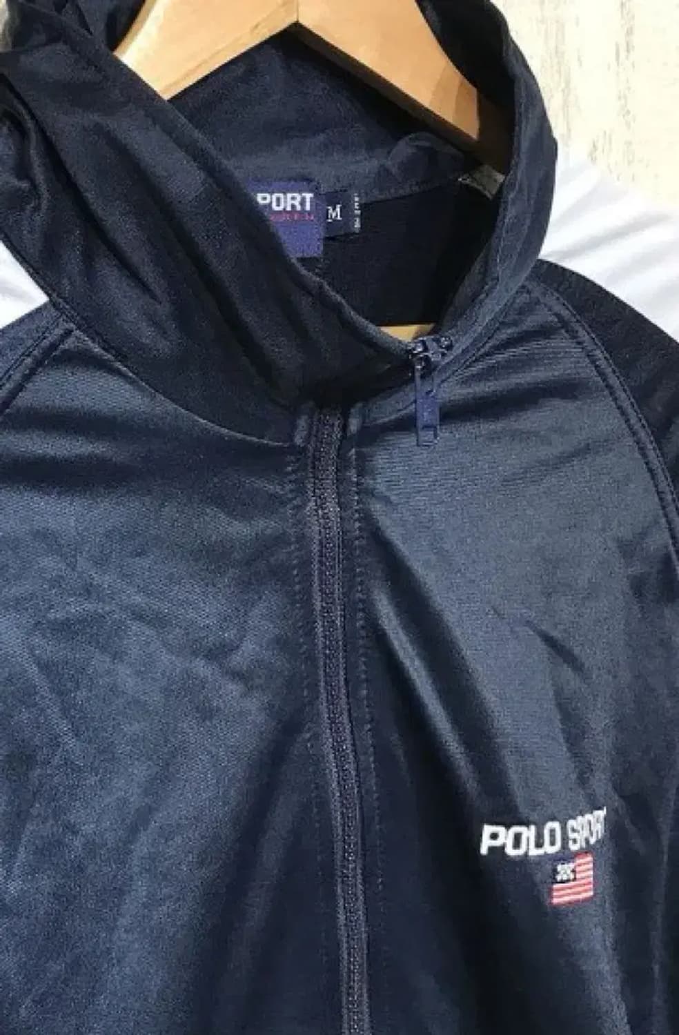 폴로스포츠 네이비 트랙 자켓 M 상품이미지3