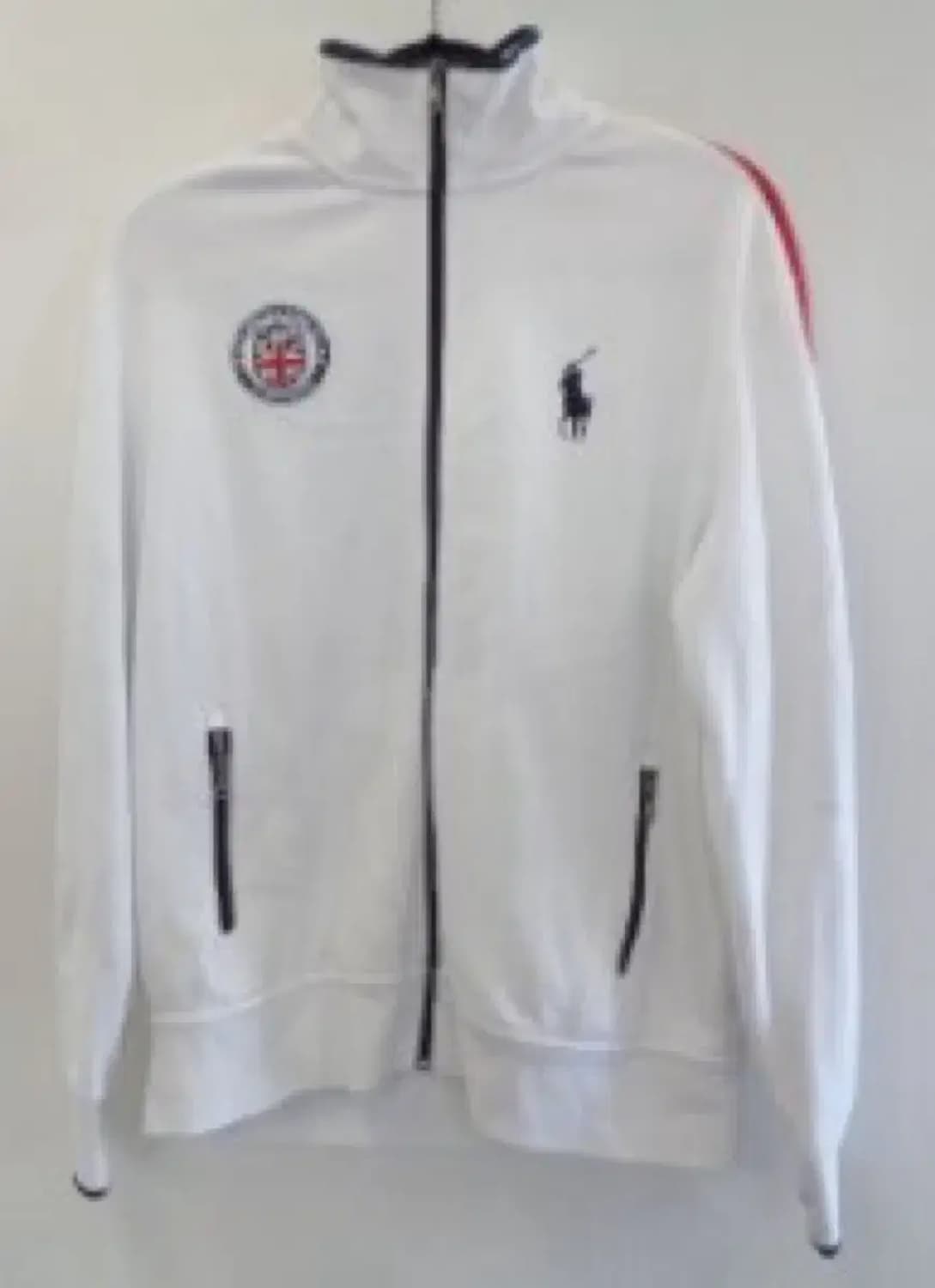 폴로 랄프로렌 브리튼 화이트 집업 자켓 L 상품이미지1