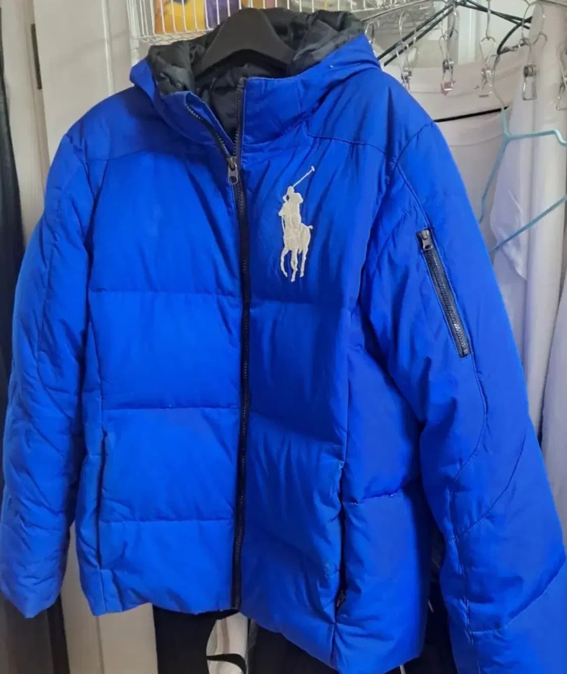 폴로 랄프로렌 빅포니 패딩 xl 상품이미지1