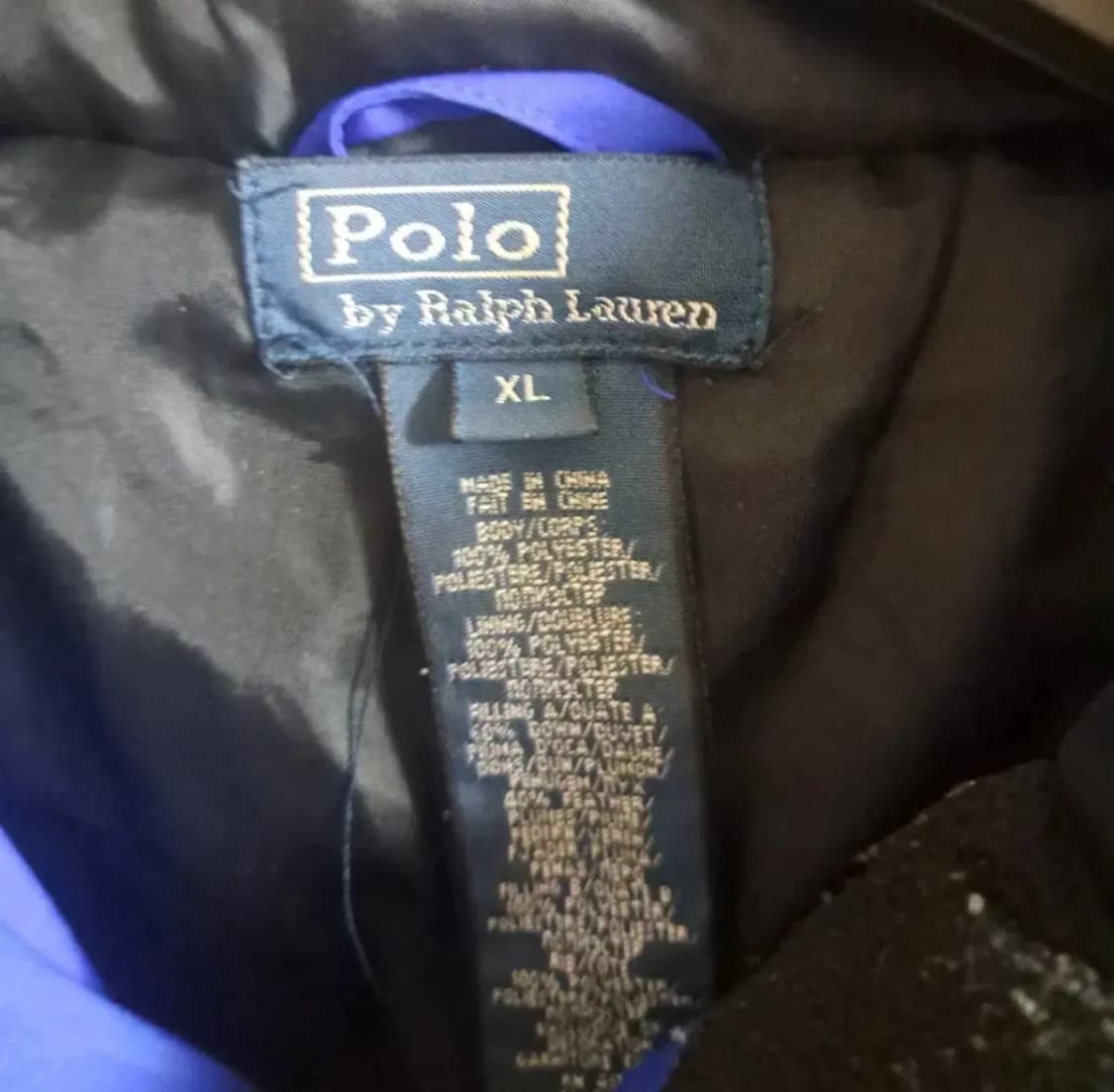 폴로 랄프로렌 빅포니 패딩 xl 상품이미지3