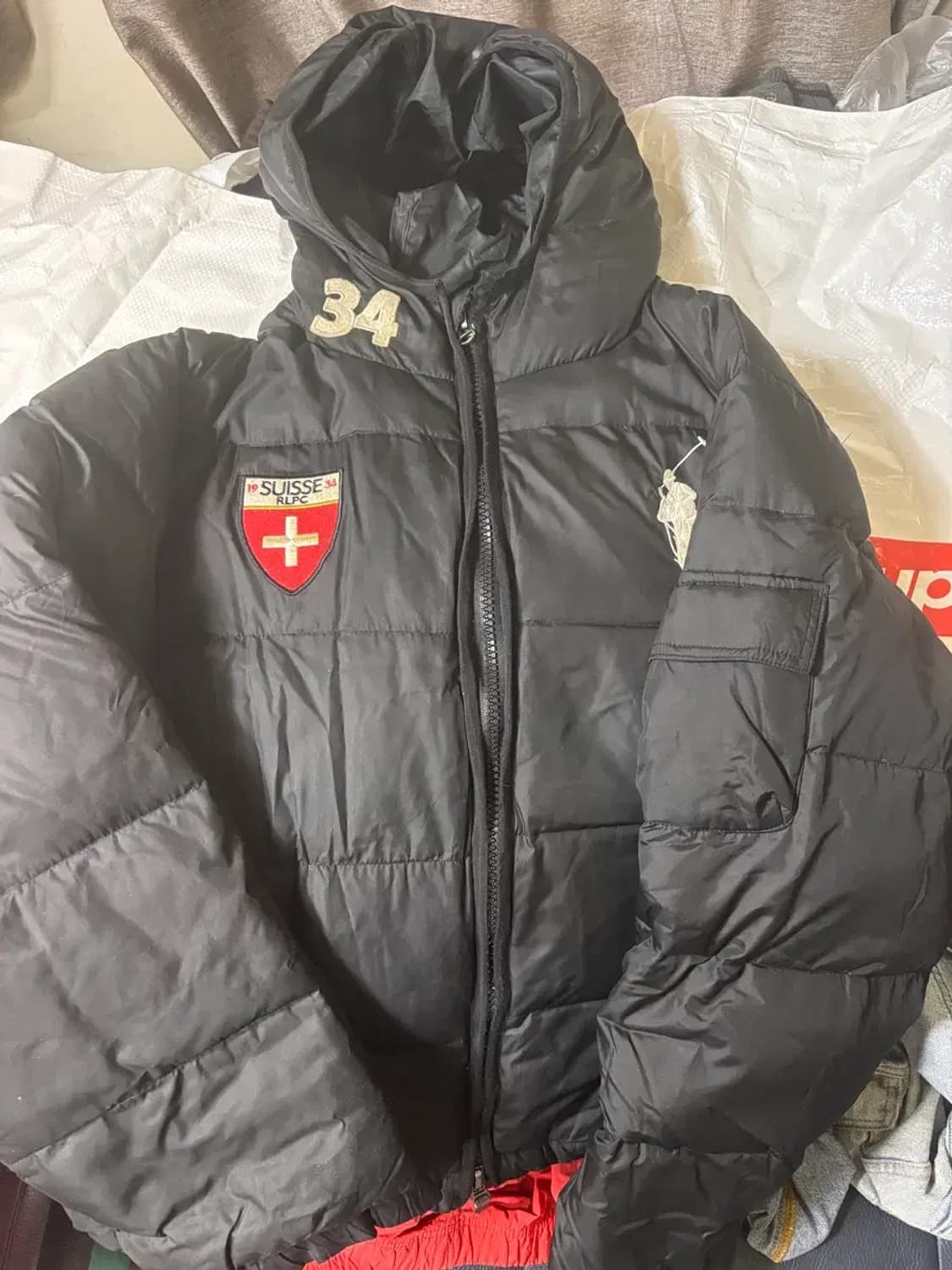 폴로랄프로렌 빅포니 패딩 블랙  L 상품이미지1