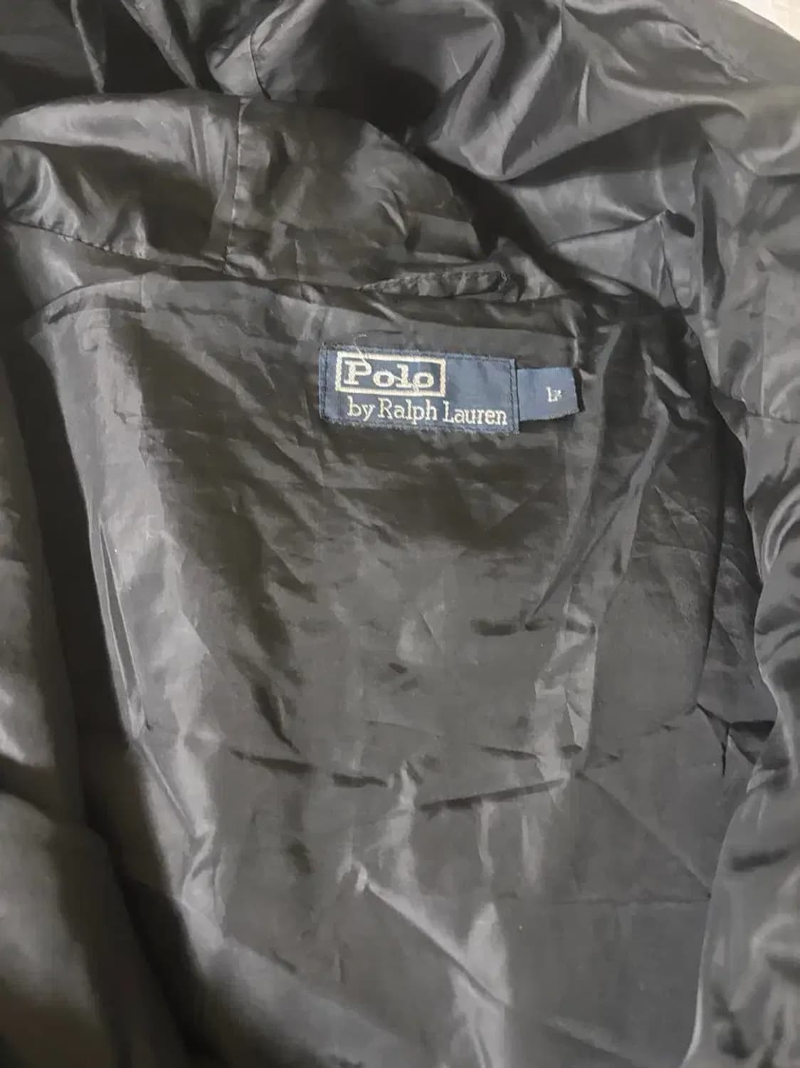 폴로랄프로렌 빅포니 패딩 블랙  L 상품이미지5