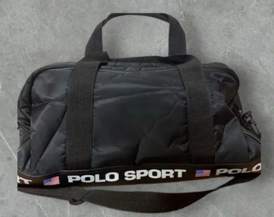 90's 폴로 스포츠 블랙 보스턴백 상품이미지2