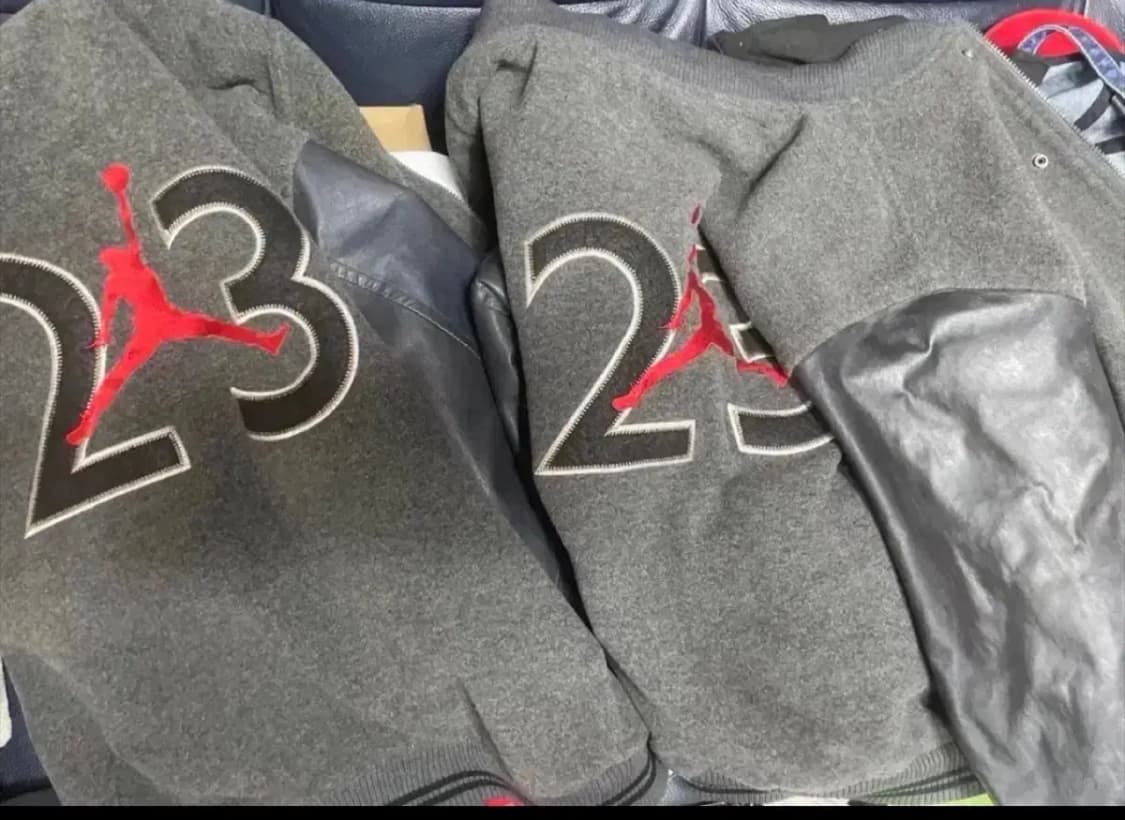 나이키 삼나스포츠 점프맨 가죽 바시티 xl 상품이미지5