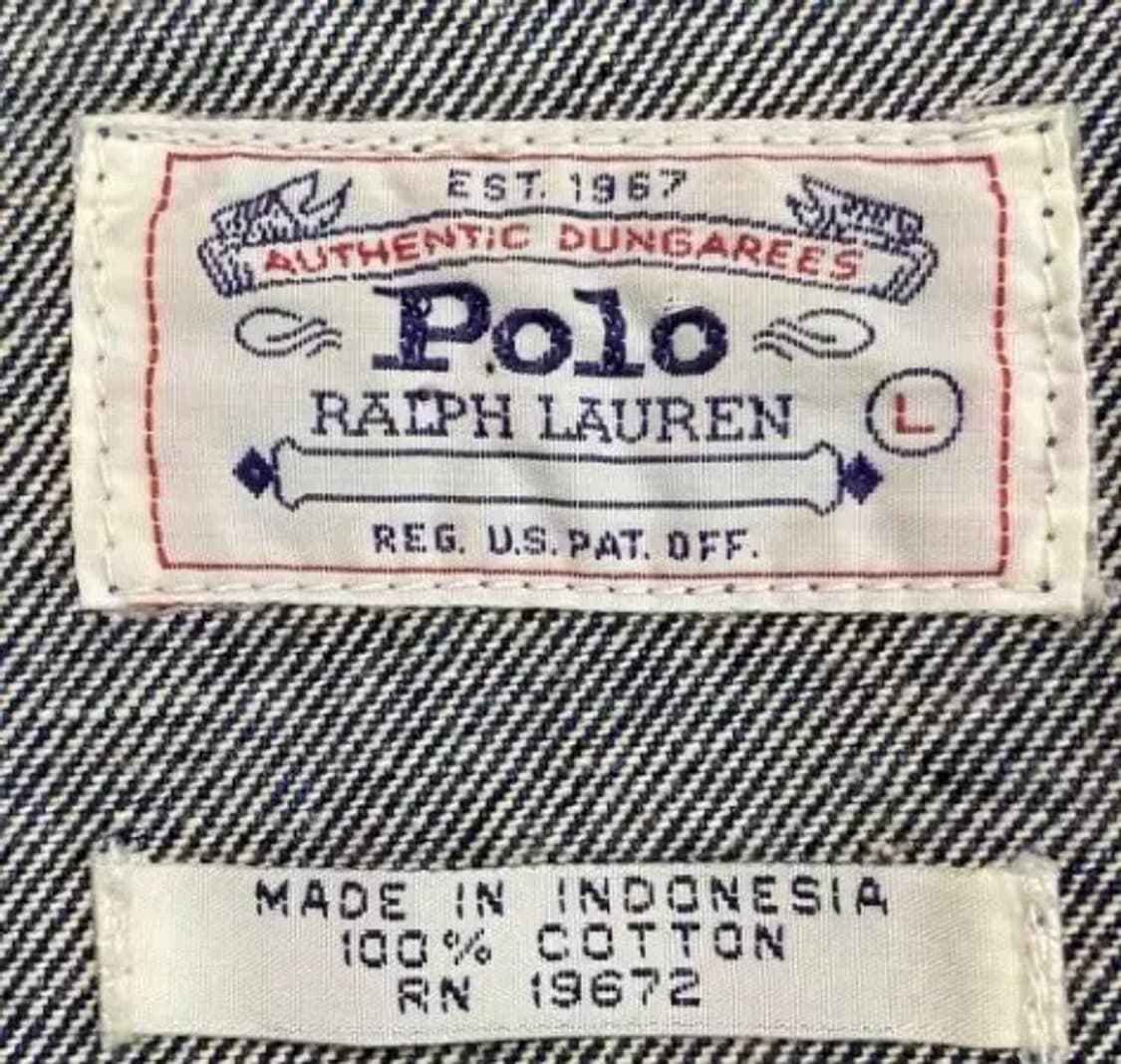 폴로 스포츠 데님 자켓 성조기 L 상품이미지2