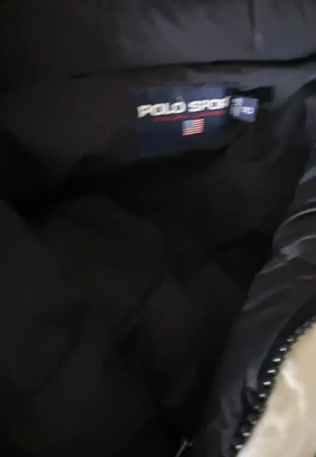 폴로 스포츠 화이트 덕다운 패딩 점퍼 xxl 상품이미지6