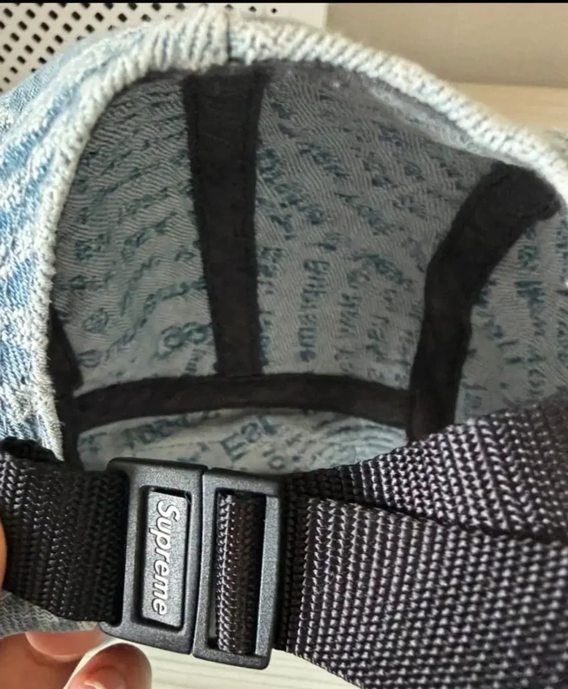 슈프림 데님 캠프캡 모자 상품이미지3