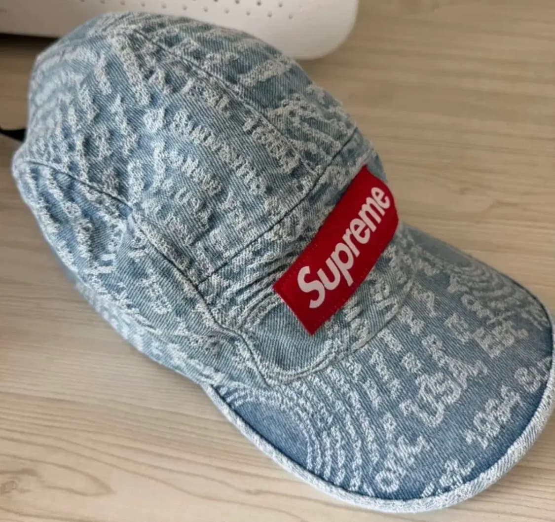 슈프림 데님 캠프캡 모자 상품이미지7