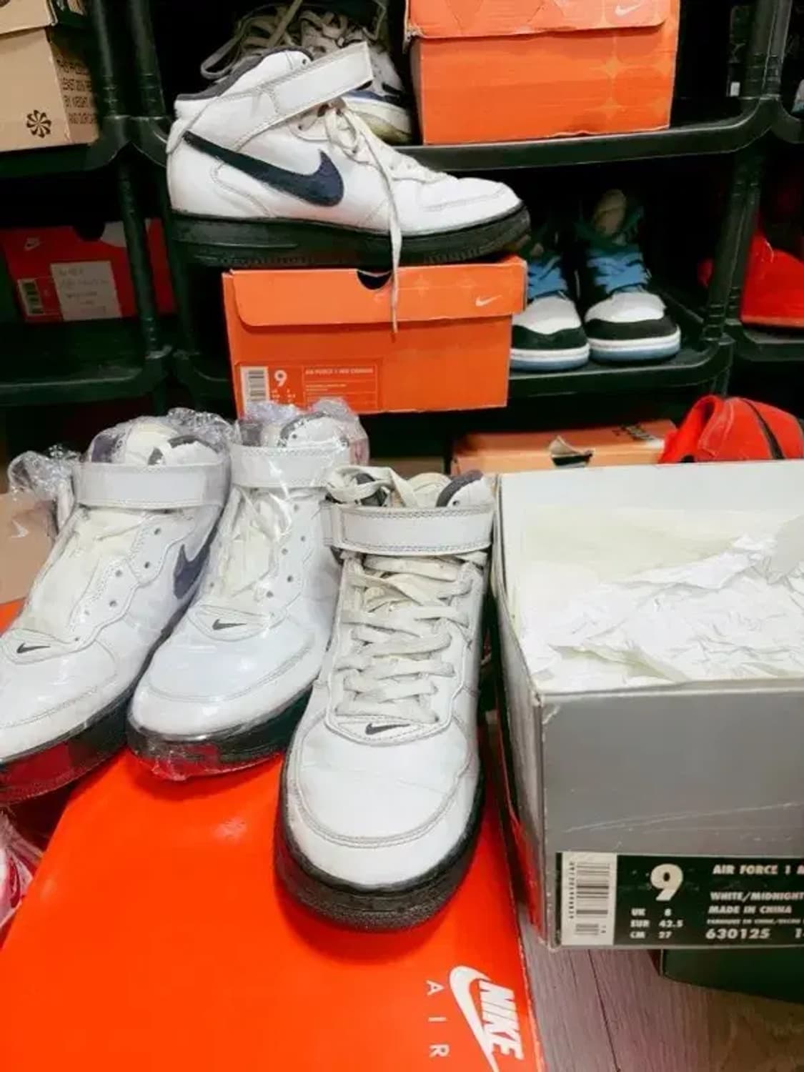 나이키 에어포스1  완창 91년 95 96 상품이미지10