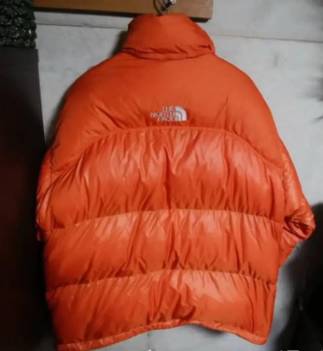 노스페이스 눕시 700 센터로고 오렌지 XL 상품이미지3