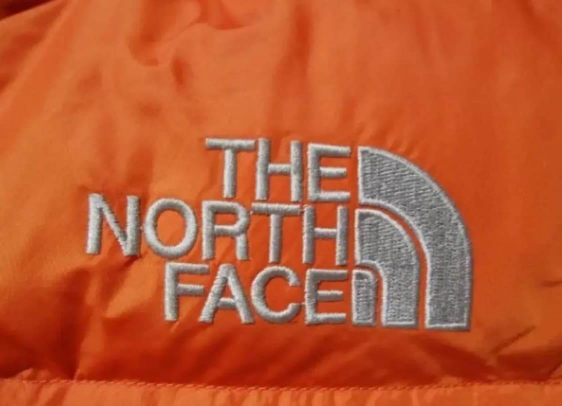 노스페이스 눕시 700 센터로고 오렌지 XL 상품이미지8